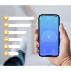 Dymový alarm Wi-Fi pre Anyssey House, Diaľkové ovládanie, 4 kusy