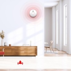 Kouřový alarm Wi-Fi pro Andyssey House, Dálkové ovládání, 4 ks