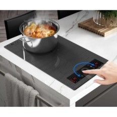 Piastra di induzione Amzchef, 9 livelli di pressione, 3300W, 220-240V