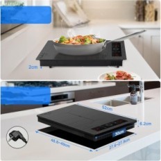 Amzchef Indukční deska, 9 úrovní tlaku, 3300W, 220-240V