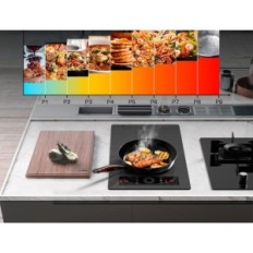 AMZCHEF-Induktionsplatte, 9 Druckstufen, 3300W, 220-240V