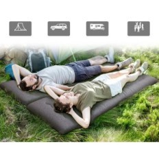 Maxyoyo Futon Matras Grijs 71x190 cm Comfortabele opvouwbare matras slapen op de vloer of een kamer