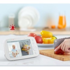 Fakme Children's Monitor 5 "720p, 2 câmeras, noite, 300 m, bateria 4500 mAh