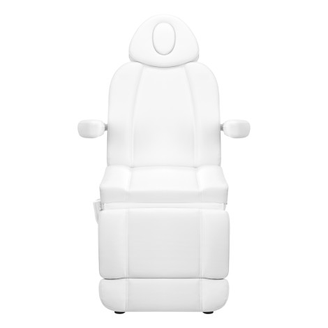 Elektrisk kosmetikstol Azzurro 803D 3 motorer vit — framsida