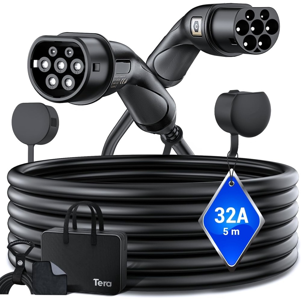 Kabel pro nakládací vozidla pro elektrická vozidla TERA, 32 A, 400 V, 5 metrů