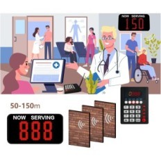 Komplet Cyssjf Wireless Cordging System med etiketdispenser