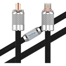 Câble d'alimentation préfAir HIFI 10AWG, 1M, pour amplificateur, D503CF2R, 3.2mm2