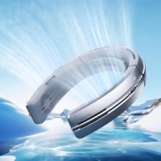 JISULIFE Hordozható ventilátor 18W nyakhoz, 5800mAh, 100 sebesség, ELŐZŐ DOBOZ