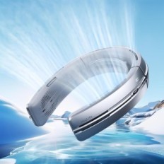 Jisulife Portable Neck Fan 18w, 5800mAh, 100 hastigheder, erstatningspakke