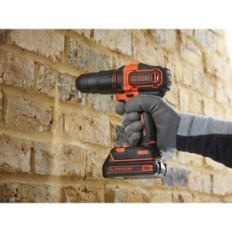 Black + Decker 18 V BDCHD18-QW, 2 velocità, con caricabatterie