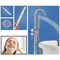 Vana trubka Rozin Chrome 150 cm Stylová koupelna montáž s moderním designem