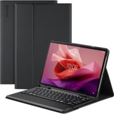 EasyAcc Clavier, pour Lenovo Tab P12, 12,7 pouces, Bluetooth, Noir
