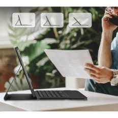 EasyACC-tastatur, for Lenovo-fanen P12, 12,7 tommer, Bluetooth, Svart