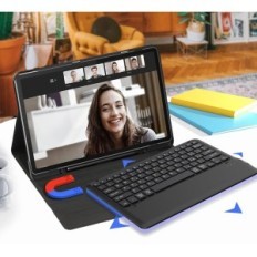 EasyAcc billentyűzet, a Lenovo Tab P12, 12,7 hüvelyk, Bluetooth, fekete
