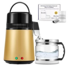 Hanchen Distiller, 750 W, 4 l / 1 galonas, plienas 304, paroda