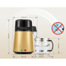Destilador Hanchen, 750 W, 4 L / 1 Gallão, Aço 304, Exposição