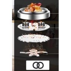 Απορρίμματα κουζίνας Shredder Baoshishan, 1200 ml, 560 W