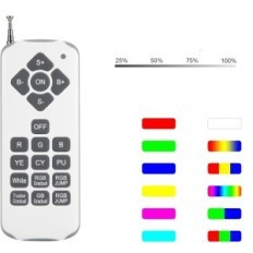 Vedenalainen altaan valaistus King LED RGBW 38 IP68 12 V käytetty