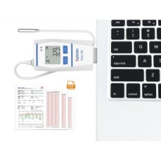 XETRON ELOG10E Temperaturrecorder Extern sensor -30C till 70C 4 st