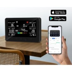Air Quality Monitor Therm La Mode CF-30 PM2.5, Temperature, Application