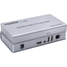 KVM Extender Swallows HDMI 200m, RJ45, USB, H.264, Cascade Conexión