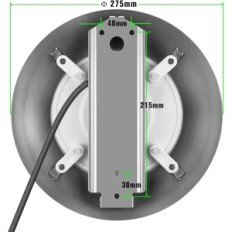 LED LyLmLe, 35 W, 140 °, IP68, 12 V