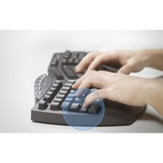 Bezdrátová klávesnice Perixx Periboard-612 Bluetooth pohodlný kompaktní