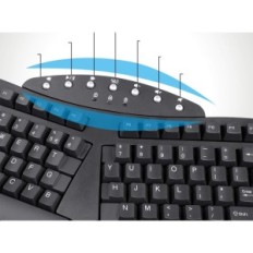 Ασύρματο πληκτρολόγιο Perixx Periboard-612 Bluetooth Άνετο συμπαγές