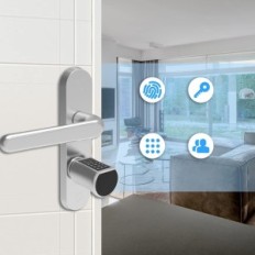 Fingerabdruck Eseesmart Türschloss YL-71 35/35, Code, Schlüssel, Fingerabdruck