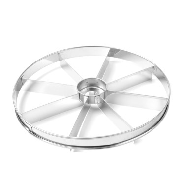 Marcador para cortar o bolo. 320mm - 16 porções - HENDI 512531