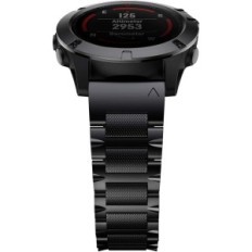 Titanium käevõru HQEUZ 26mm kuni Garmin Fenix 6x / 5x, reguleeritav