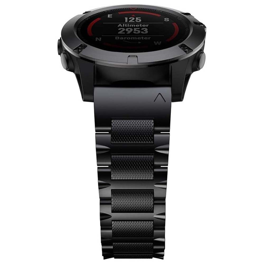 Bracelet en titane HQEUZ 26MM à Garmin Fenix 6x / 5x, réglable