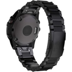 Titanium armband HQEUZ 26mm tot Garmin Fenix 6x / 5x, instelbaar