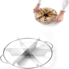 Značka pro řezání kolečky St. 270 mm - 8 porcí - Hendi 512555