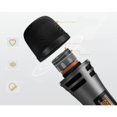 Microfono TONOR System, 4 microfoni UHF per karaoke