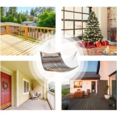 Hangmat Bathonly 450 IB 200 kg Groene Comfortabele Tuinhangmat met sterke links om te ontspannen