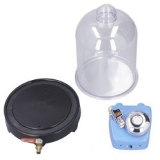 Bell cloche sous vide avec pompe Dpofir, chambre de laboratoire, exposition