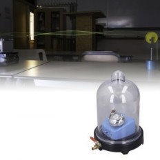 Bell cloche sous vide avec pompe Dpofir, chambre de laboratoire, exposition