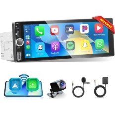 Hikata Car Radio, Bluetooth, Wi-Fi, USB, 180 W