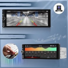 Autoradio Hikita, Bluetooth, Wi-Fi, USB, 180 W