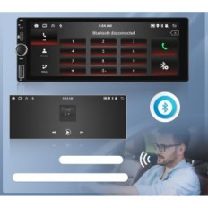 Hikita auto rádio, Bluetooth, Wi-Fi, USB, 180 W