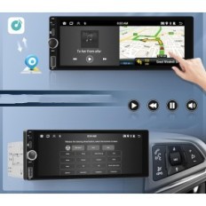 Hikita auto rádio, Bluetooth, Wi-Fi, USB, 180 W