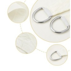 Ombrellone Axt Shades, 5x6 metri, bianco-bianco