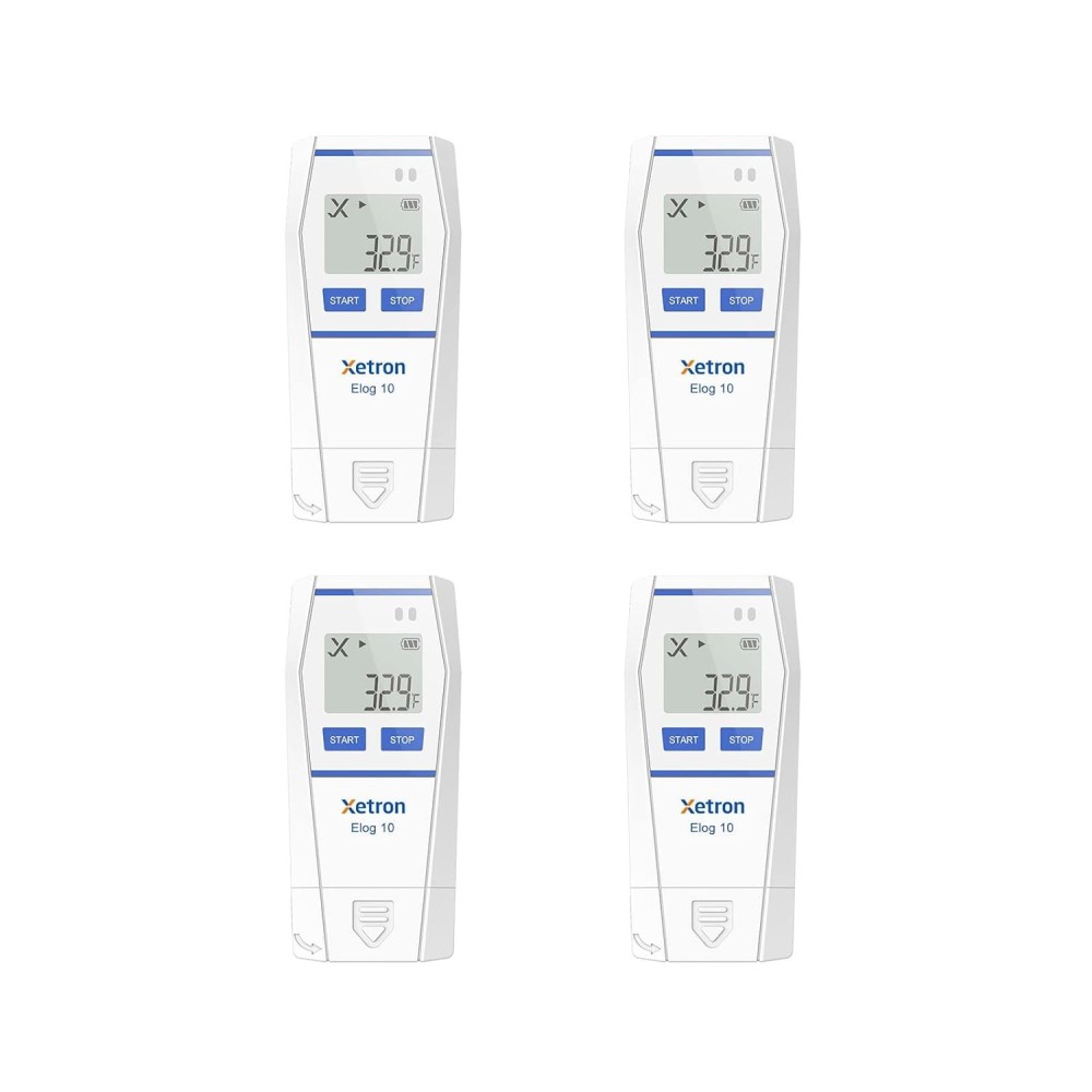 Xetron Elog10, -30 ° C a 70 ° C Temperadorizador de temperador, 4 PCs.