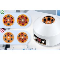 Bonvoisin Centrifuge, 15 ml x 6, 4000 tpm, tube 2-15 ml