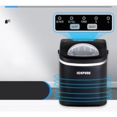 Mała maszyna do lodu ICEPURE, 9 kostek w 8 minut, 20 kg dziennie