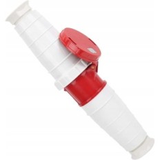 Presa di Filfel industriale usata con Plug IP67, 380-415V, 125A, a 5 pin 3P + N + Plug
