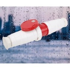 Toma de filfel industrial usado con IP67, 380-415V, 125A, 5-PIN 3P + N + E Enchufe