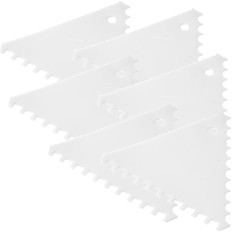 Trekantet trekantet trekantskraber. Bred afstande - 6 stk. - Hendi 554203