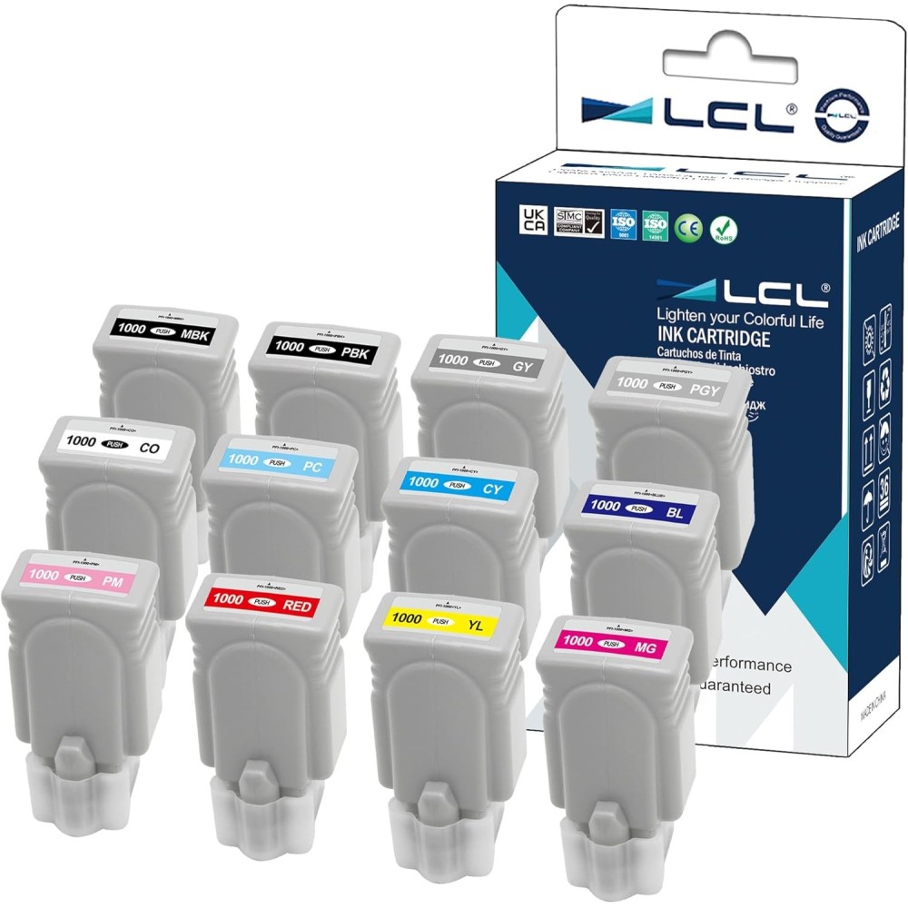 Cassete LCL, substituição para Canon ImagePrograf Pro-1000, usado